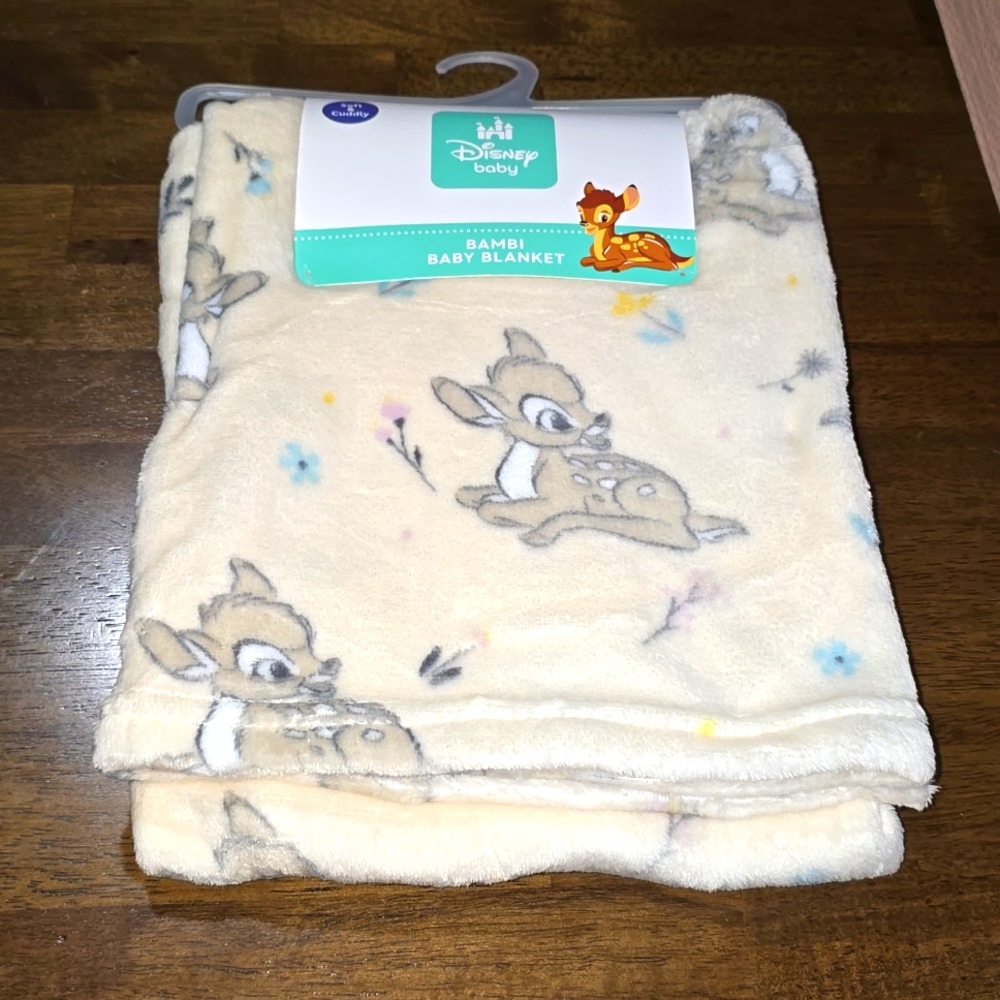 NWT Disney Baby Bambi Baby Blanket